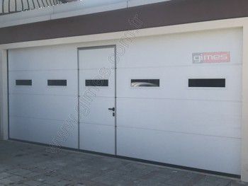 Gimes Branda Kapı sistemleri    | Villa tipi kapılı seksiyonel garaj kapısı